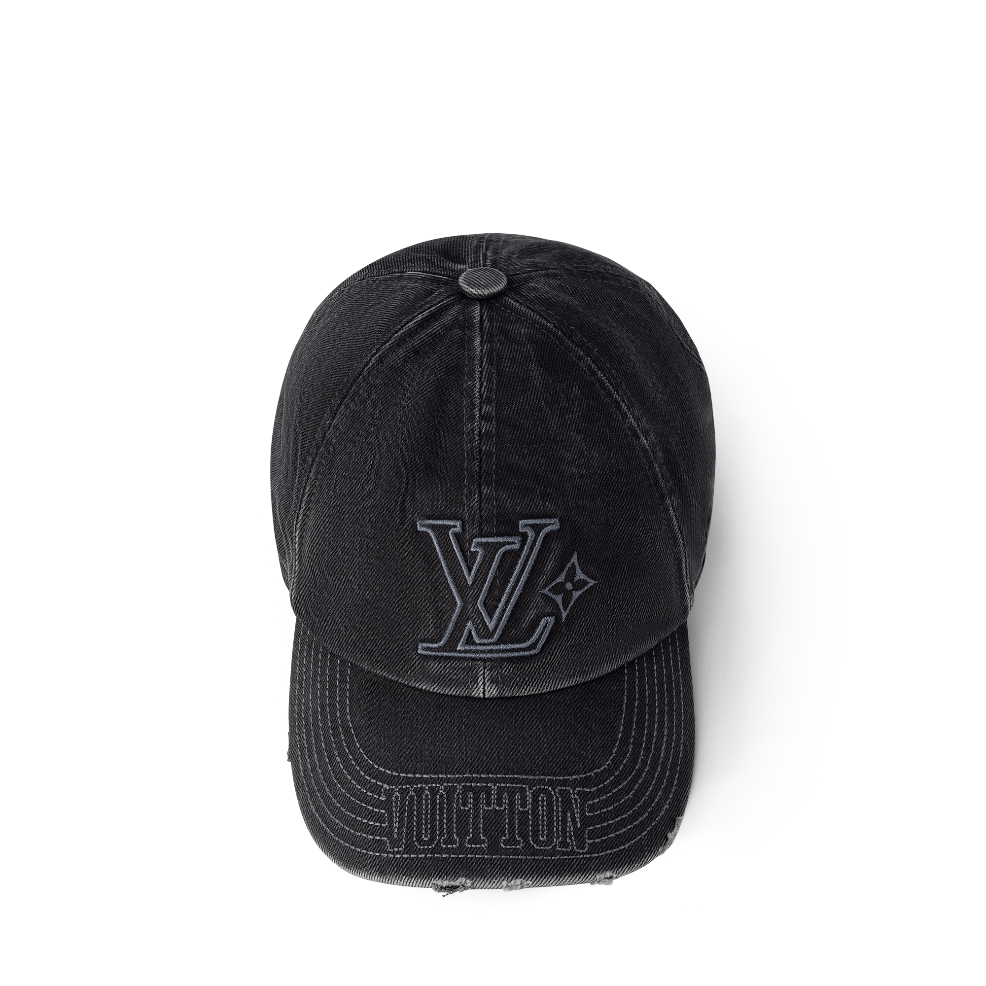 LV Denim Washed Cap S00 - Men - Accessories | LOUIS VUITTON ®